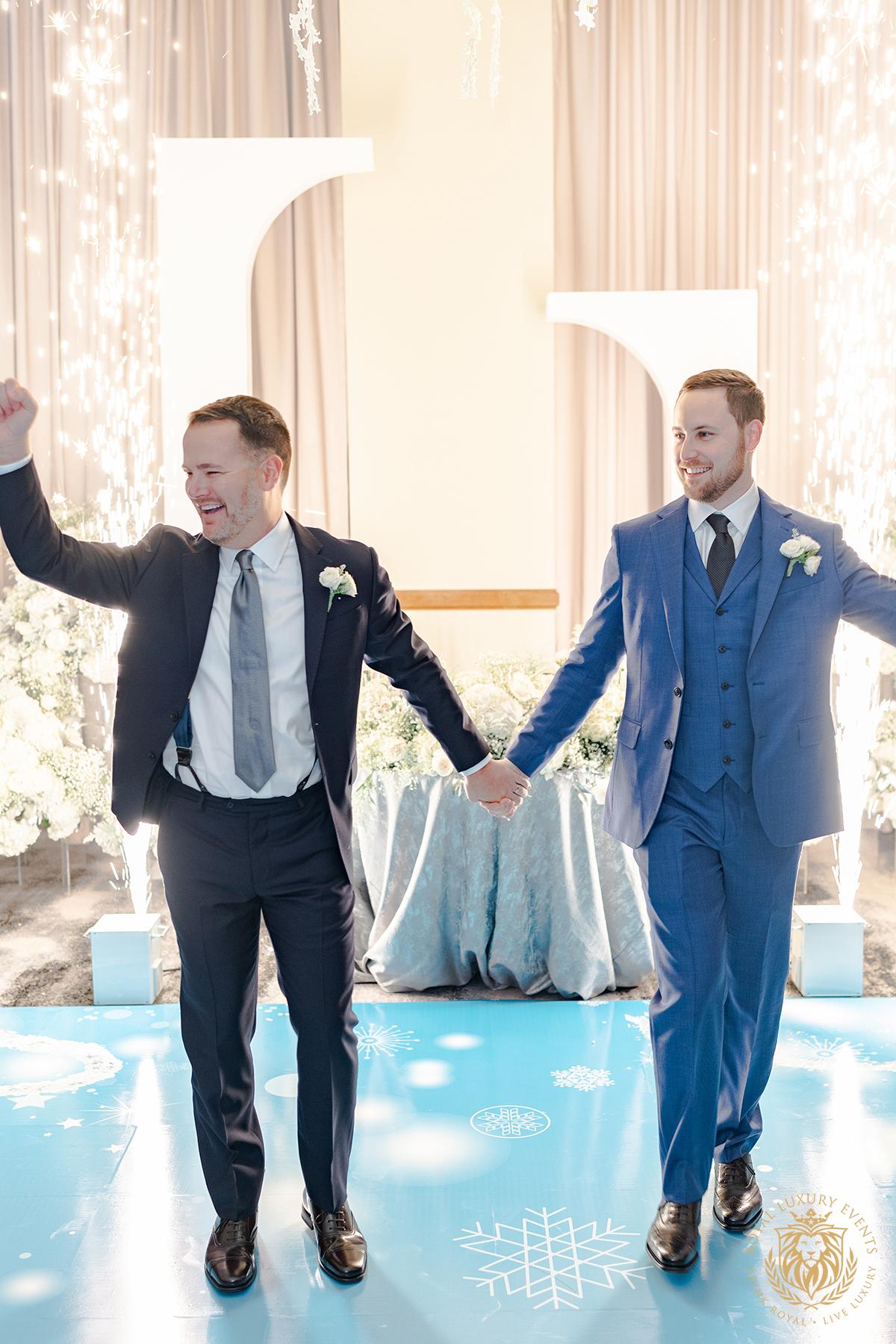 Brian & Matt: Winter Wonderland Wedding at Hotel ZaZa Memorial City