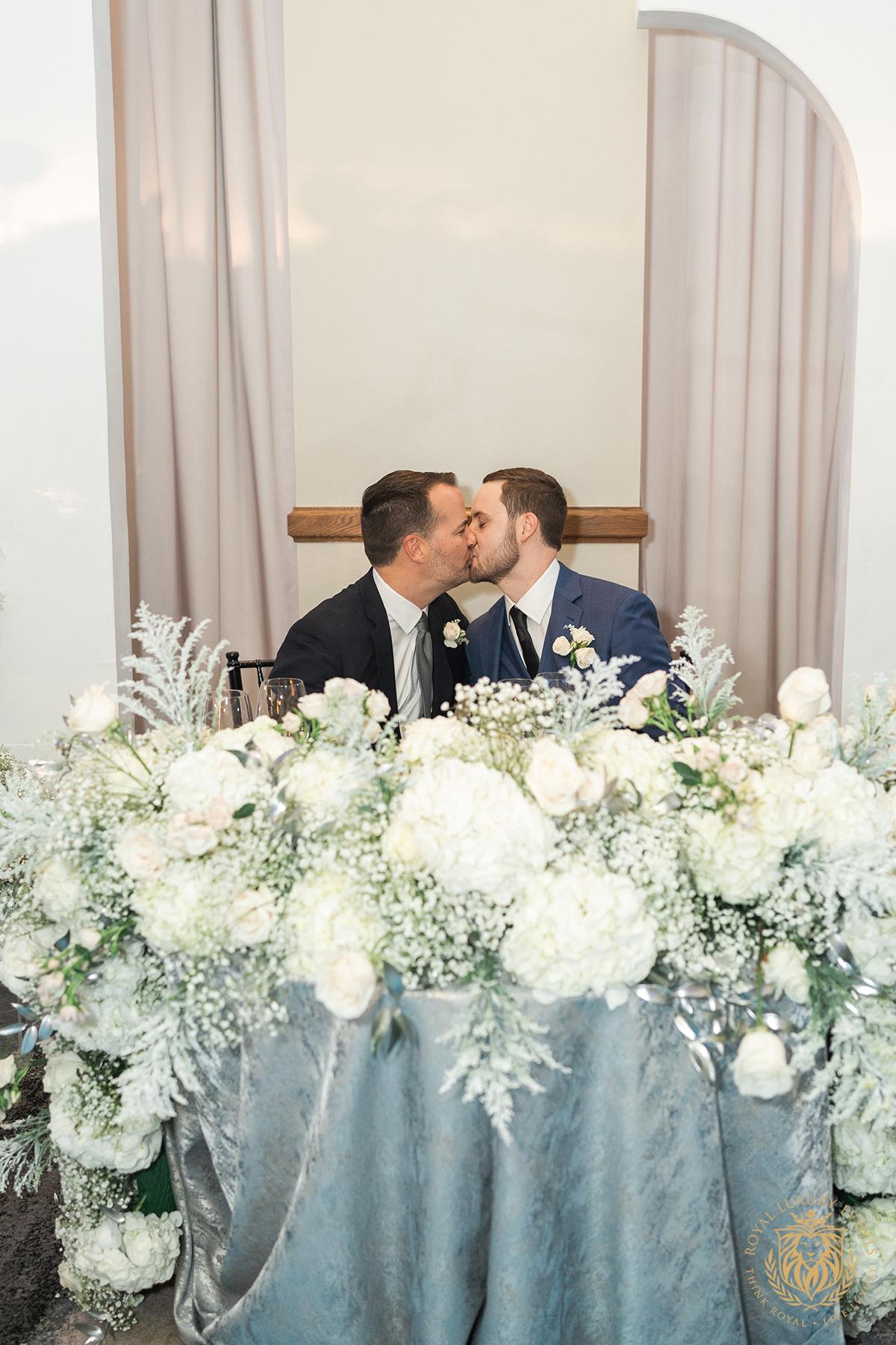 Brian & Matt: Winter Wonderland Wedding at Hotel ZaZa Memorial City