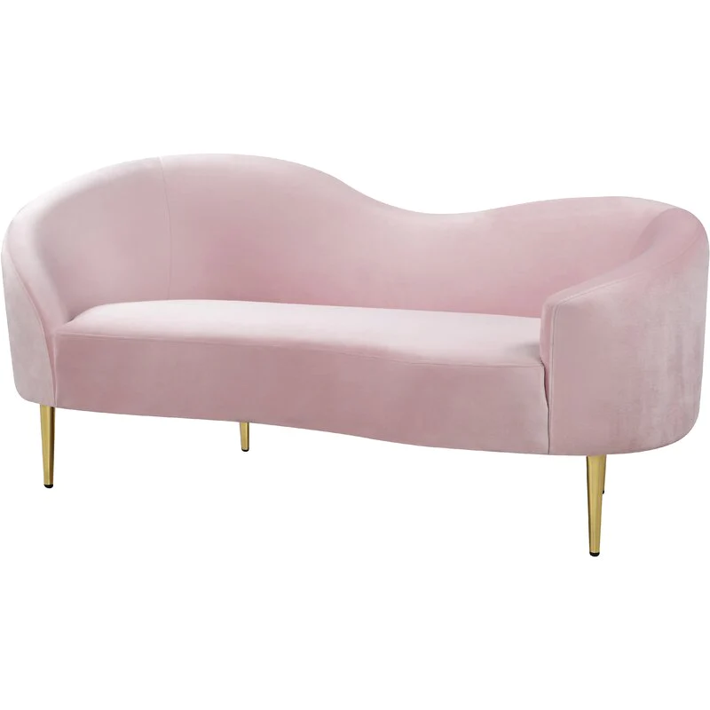 royal luxury events, event rentals, Curved Loveseat
