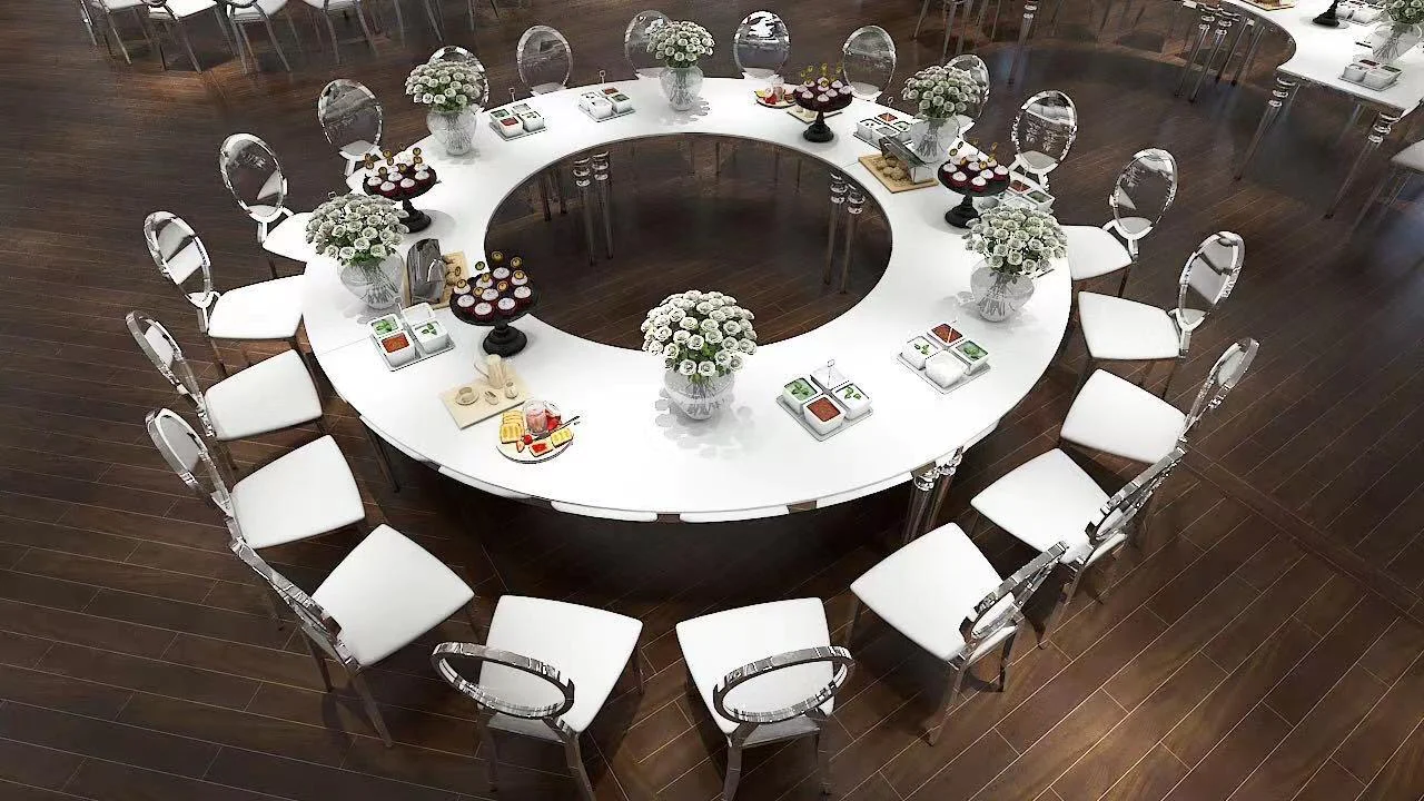 royal luxury events, event rentals, Dining Table