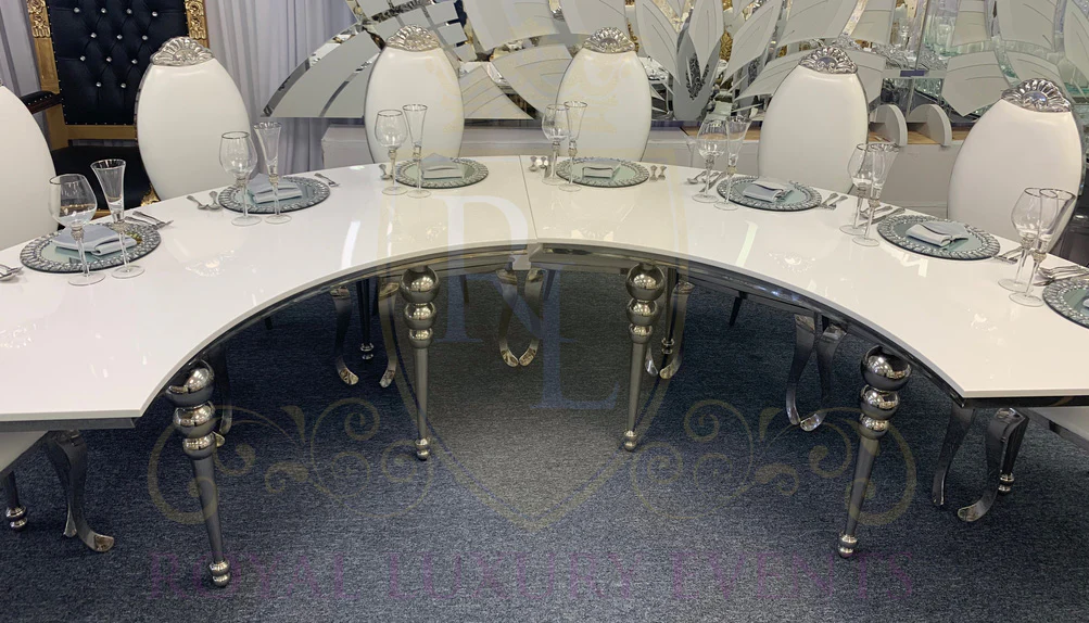 royal luxury events, event rentals, Dining Table