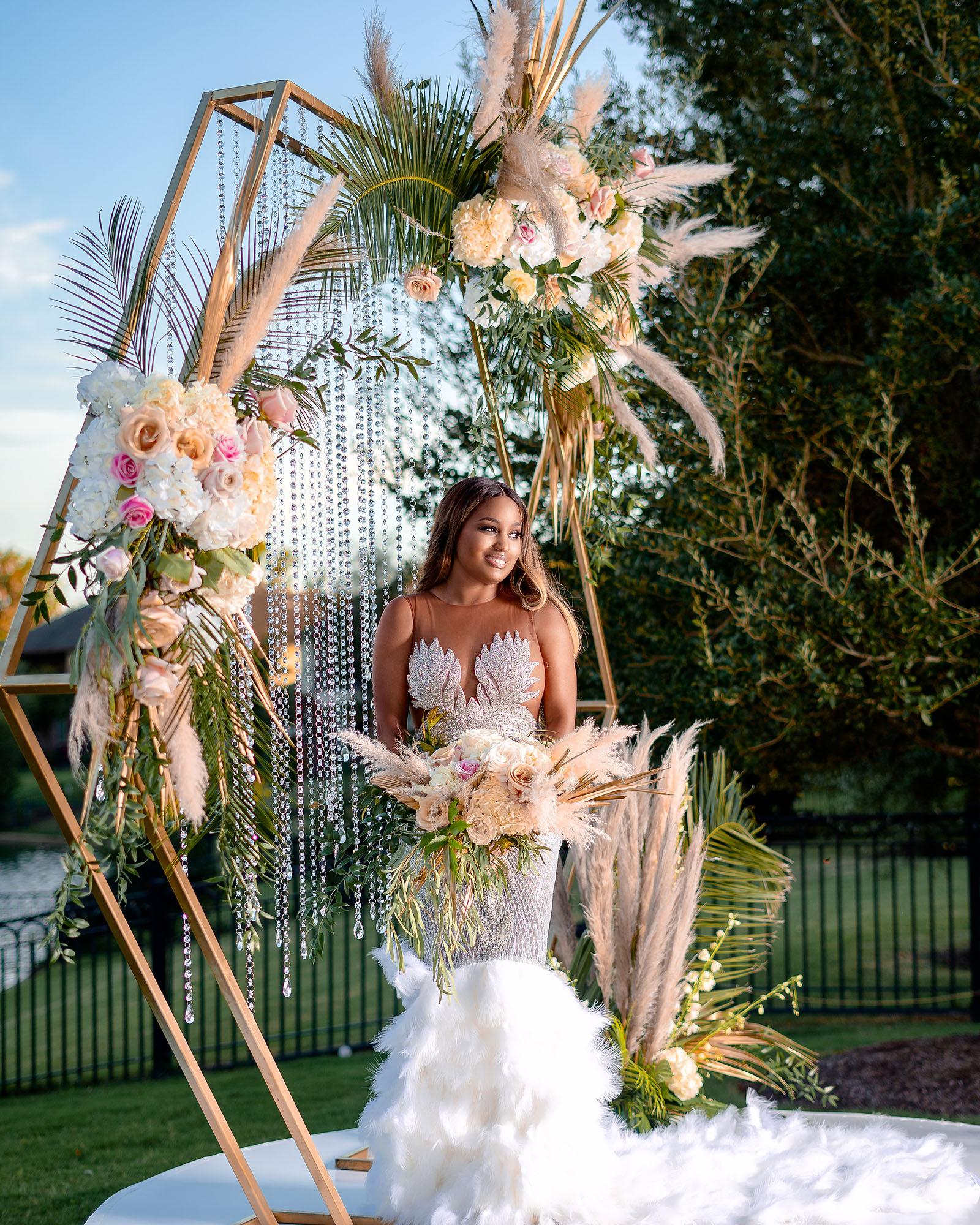 Backyard Styled Shoot - Intimate Wedding - Royal Luxury Events - Decor Rentals