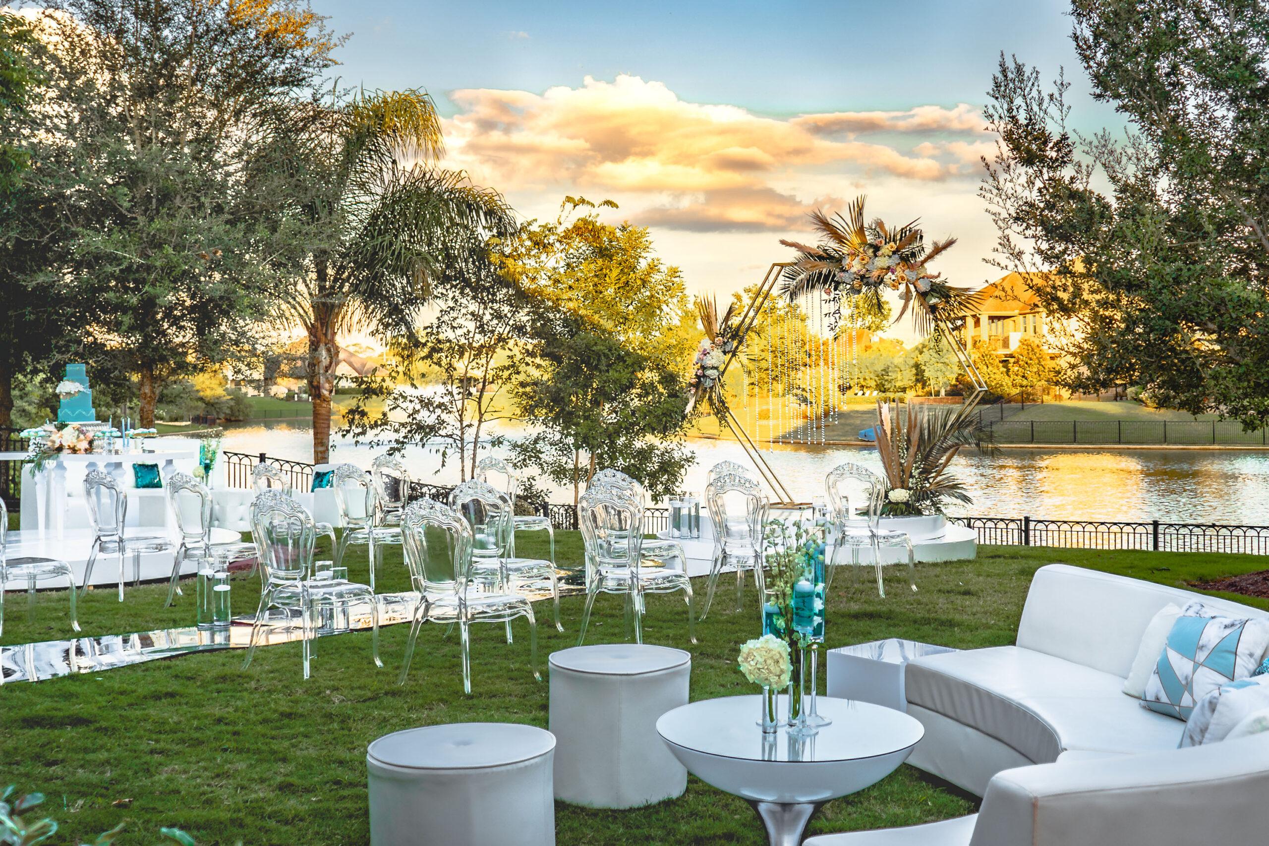 Backyard Styled Shoot - Intimate Wedding - Royal Luxury Events - Decor Rentals