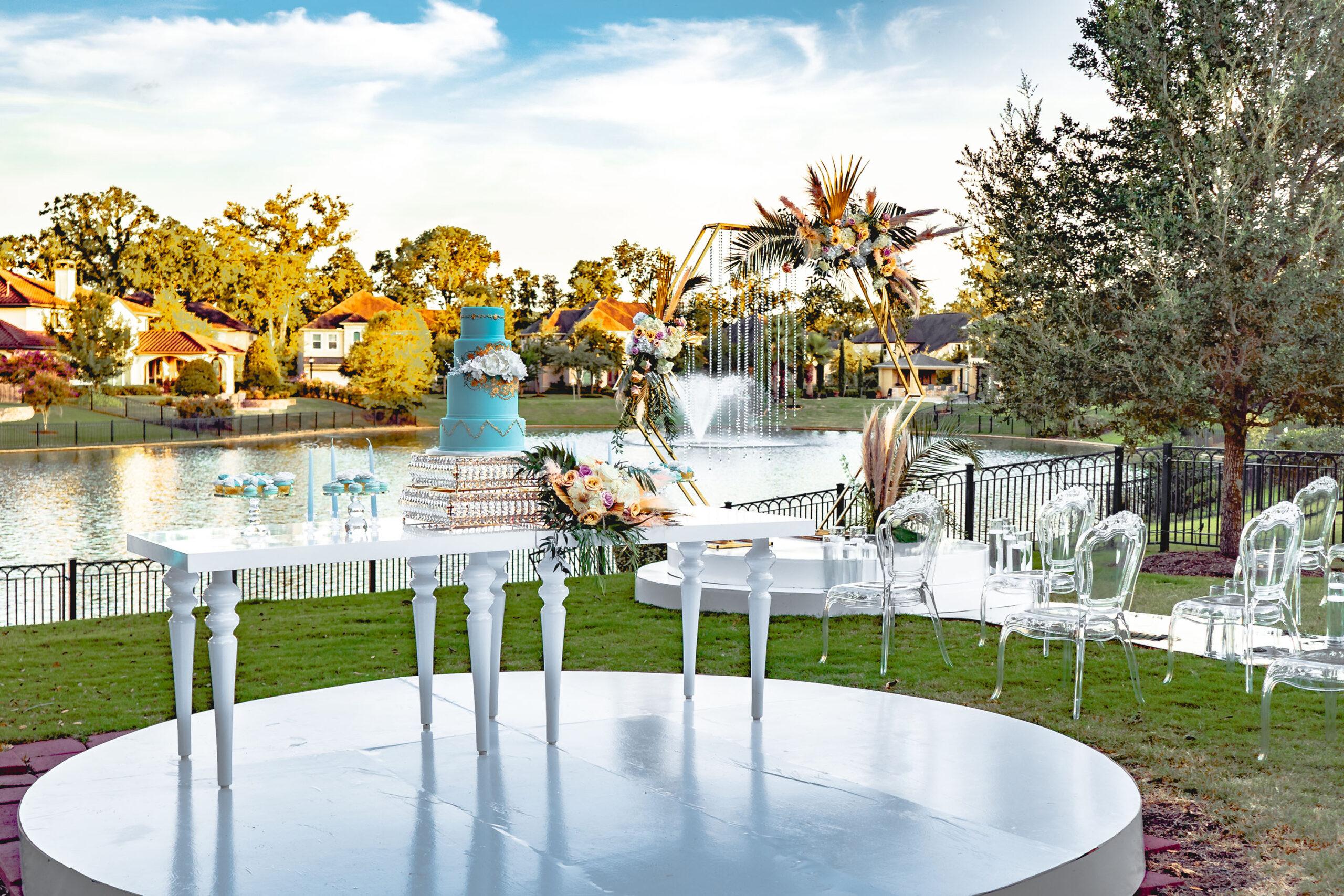 Backyard Styled Shoot - Intimate Wedding - Royal Luxury Events - Decor Rentals