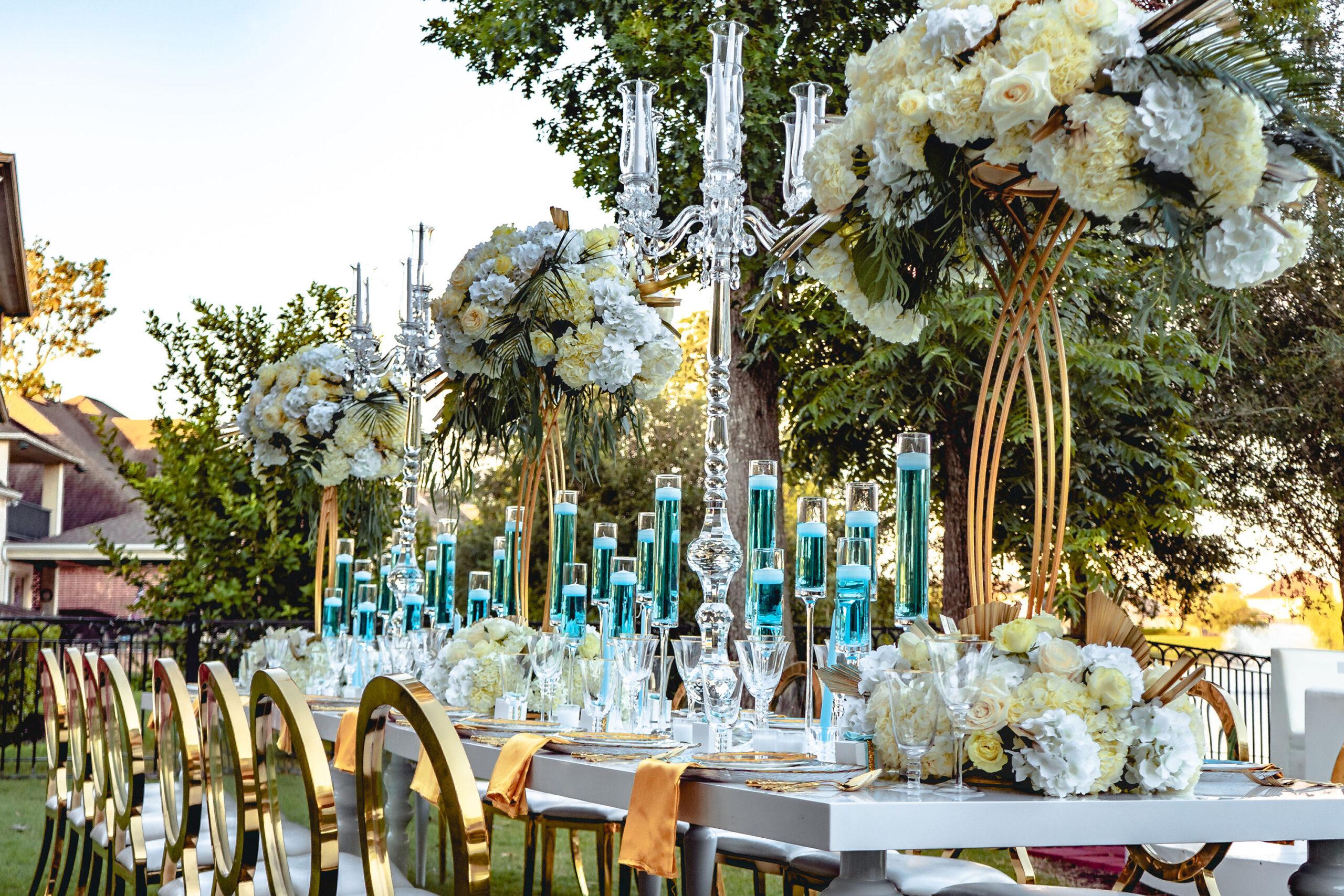 Backyard Styled Shoot - Intimate Wedding - Royal Luxury Events - Decor Rentals
