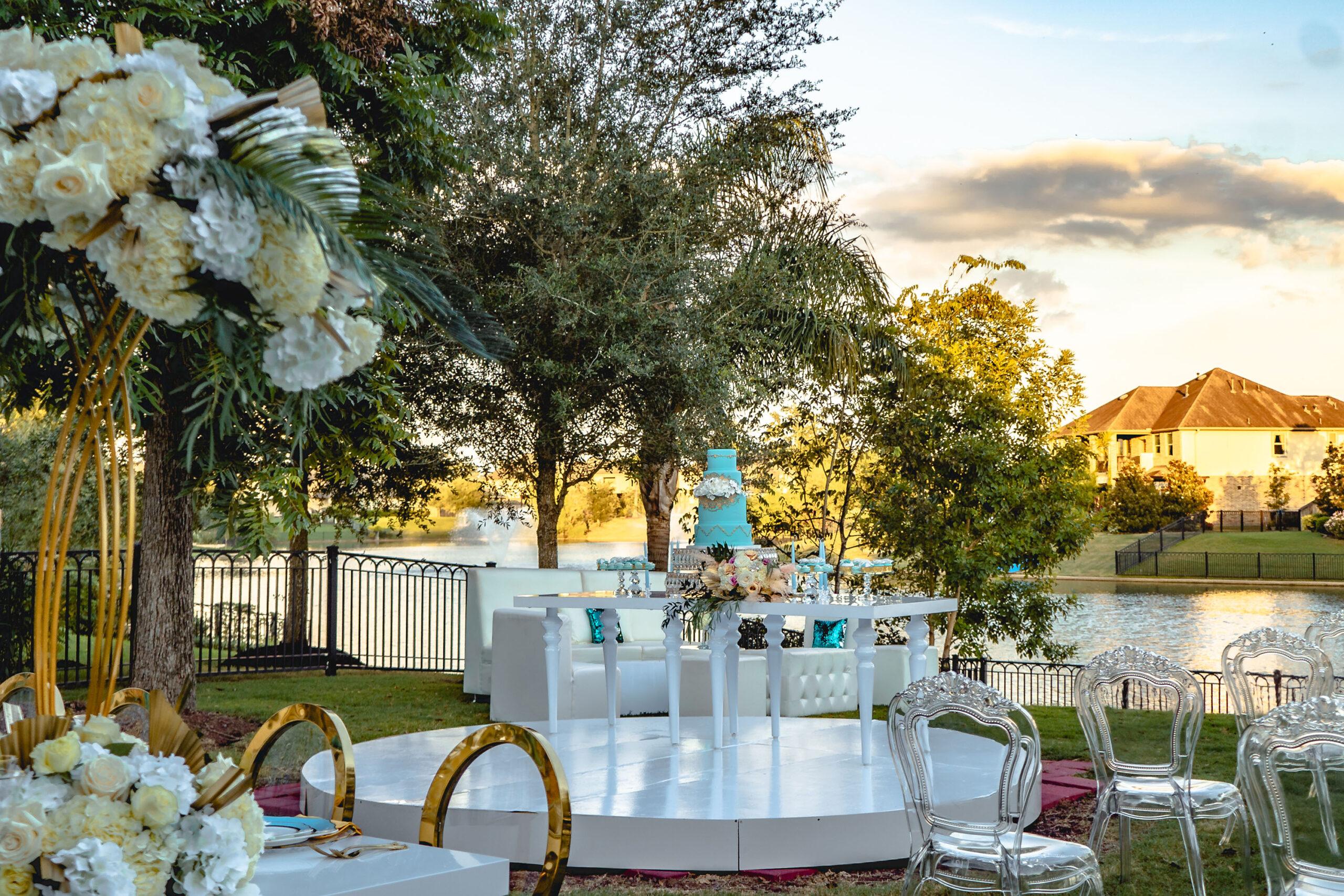 Backyard Styled Shoot - Intimate Wedding - Royal Luxury Events - Decor Rentals