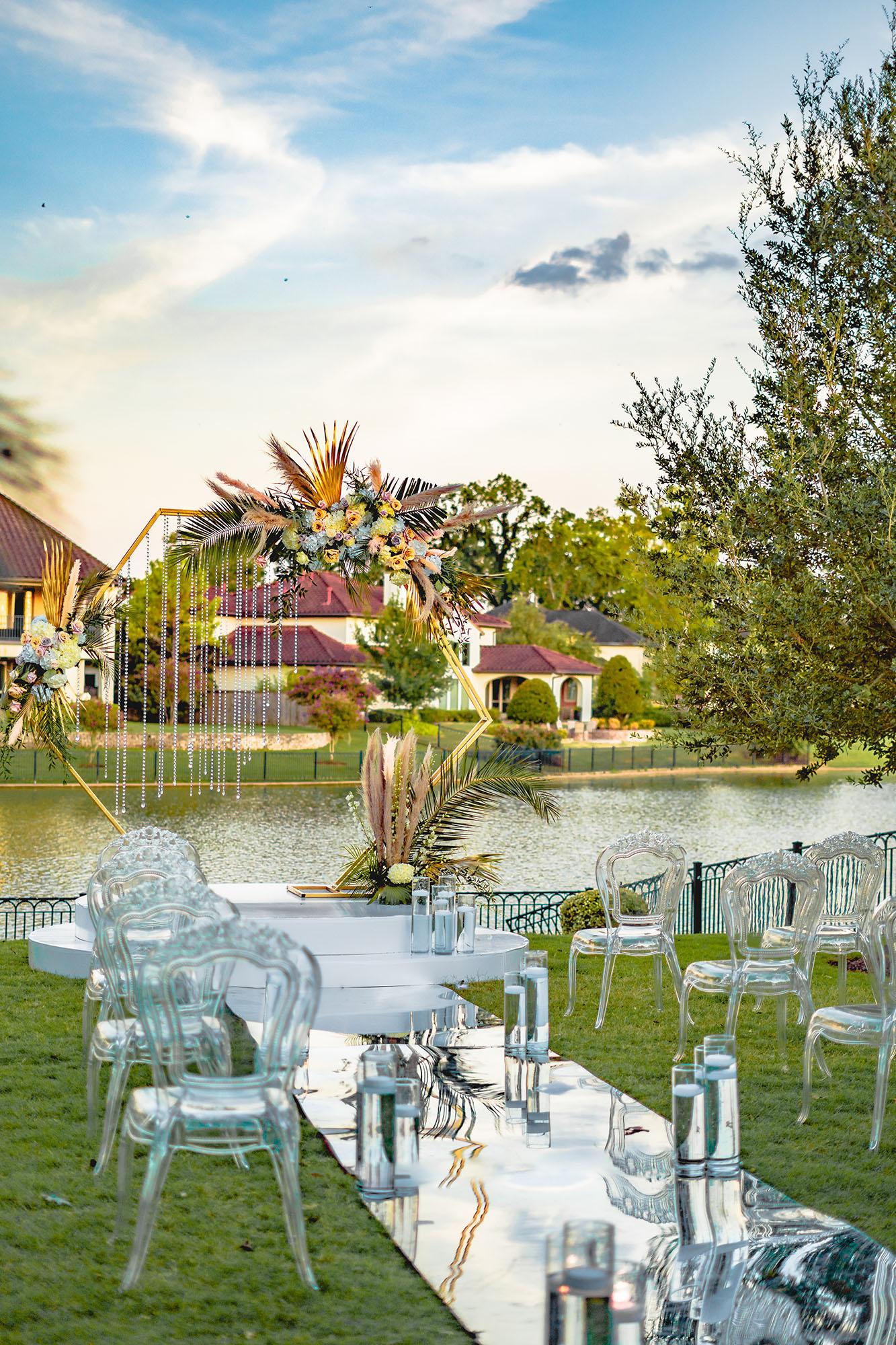 Backyard Styled Shoot - Intimate Wedding - Royal Luxury Events - Decor Rentals