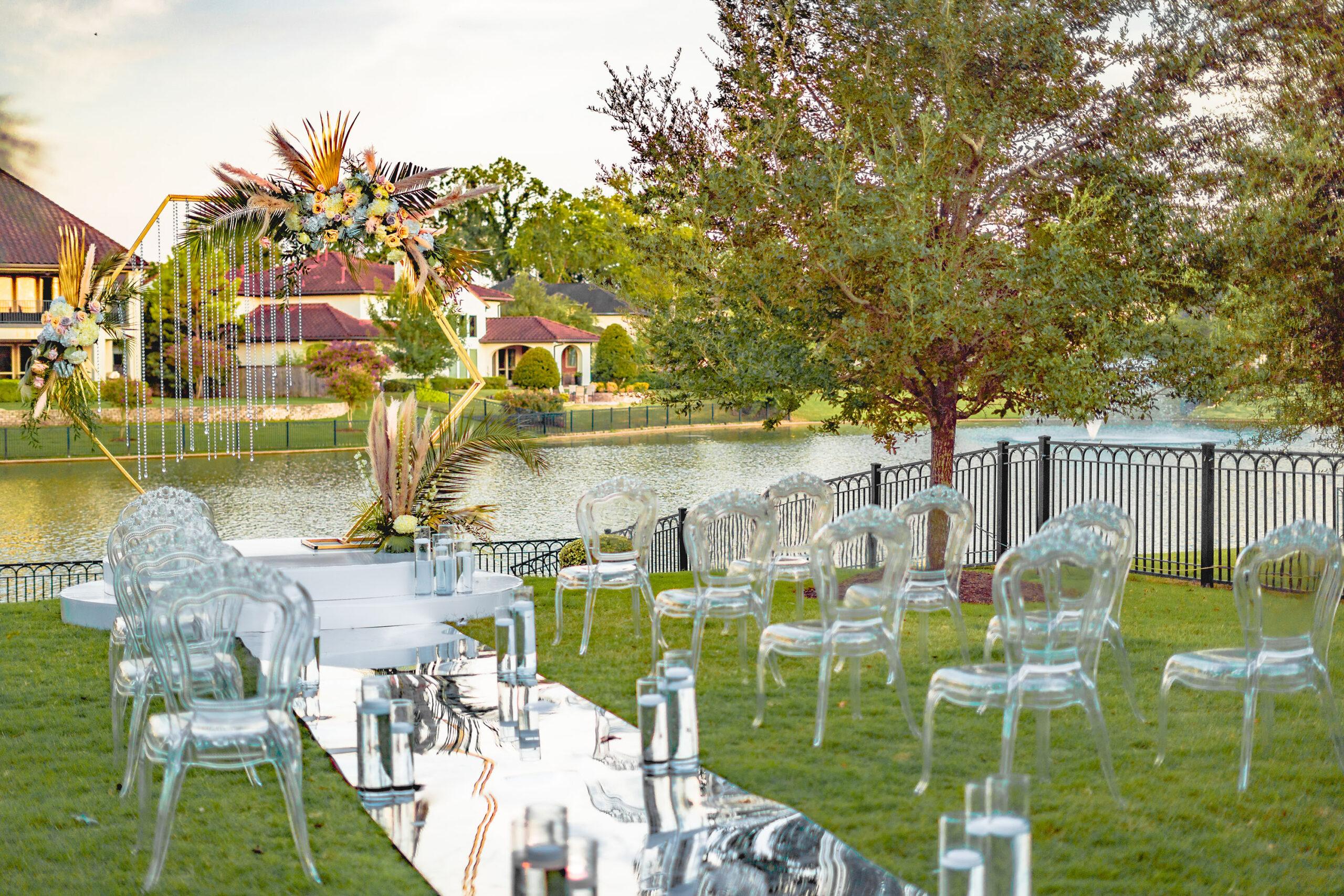 Backyard Styled Shoot - Intimate Wedding - Royal Luxury Events - Decor Rentals