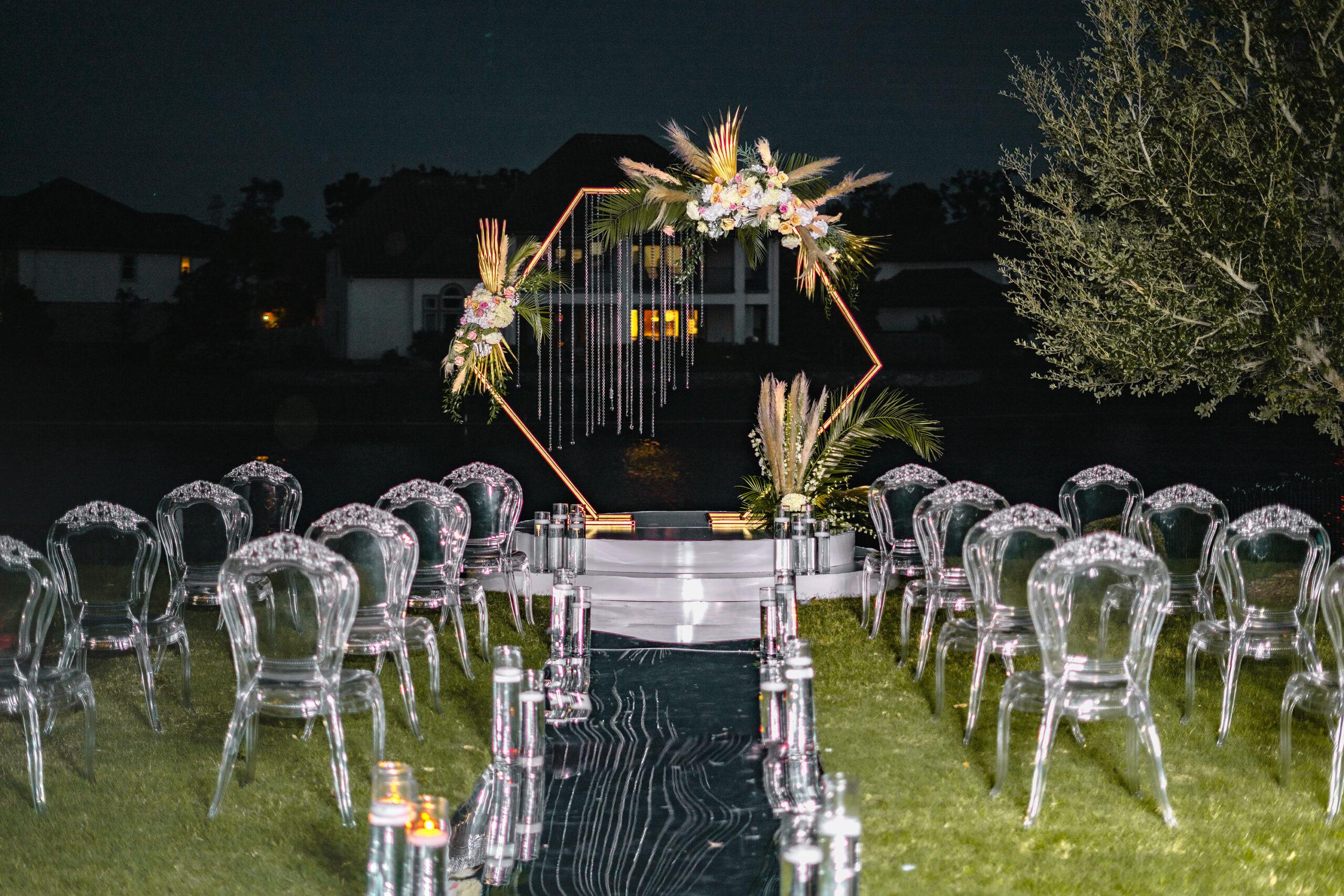Backyard Styled Shoot - Intimate Wedding - Royal Luxury Events - Decor Rentals