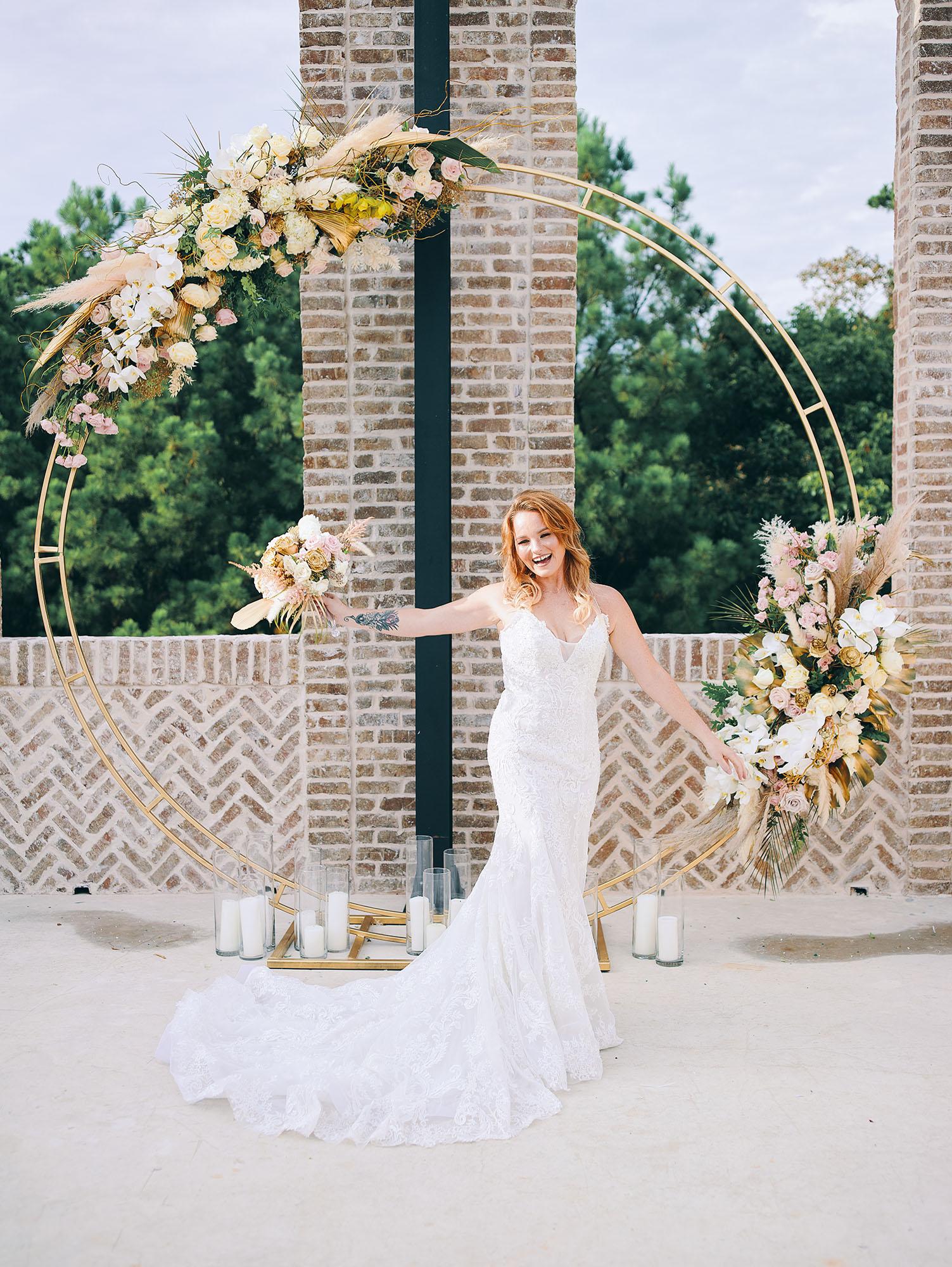 outdoor wedding ceremony decor