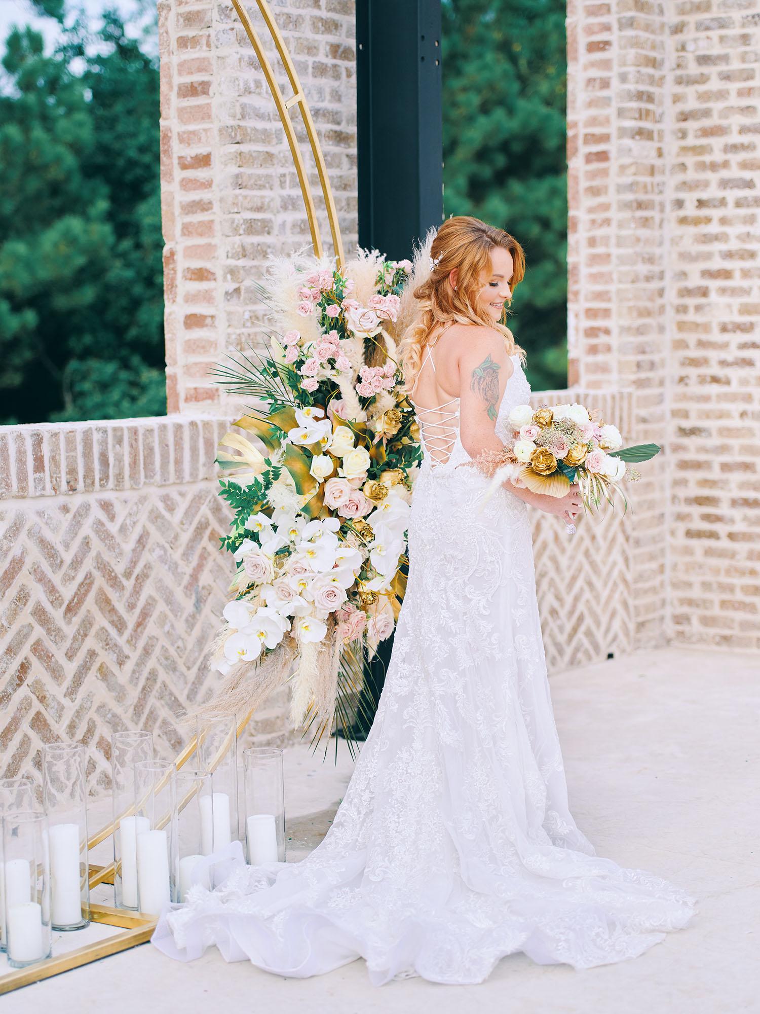 outdoor wedding ceremony decor