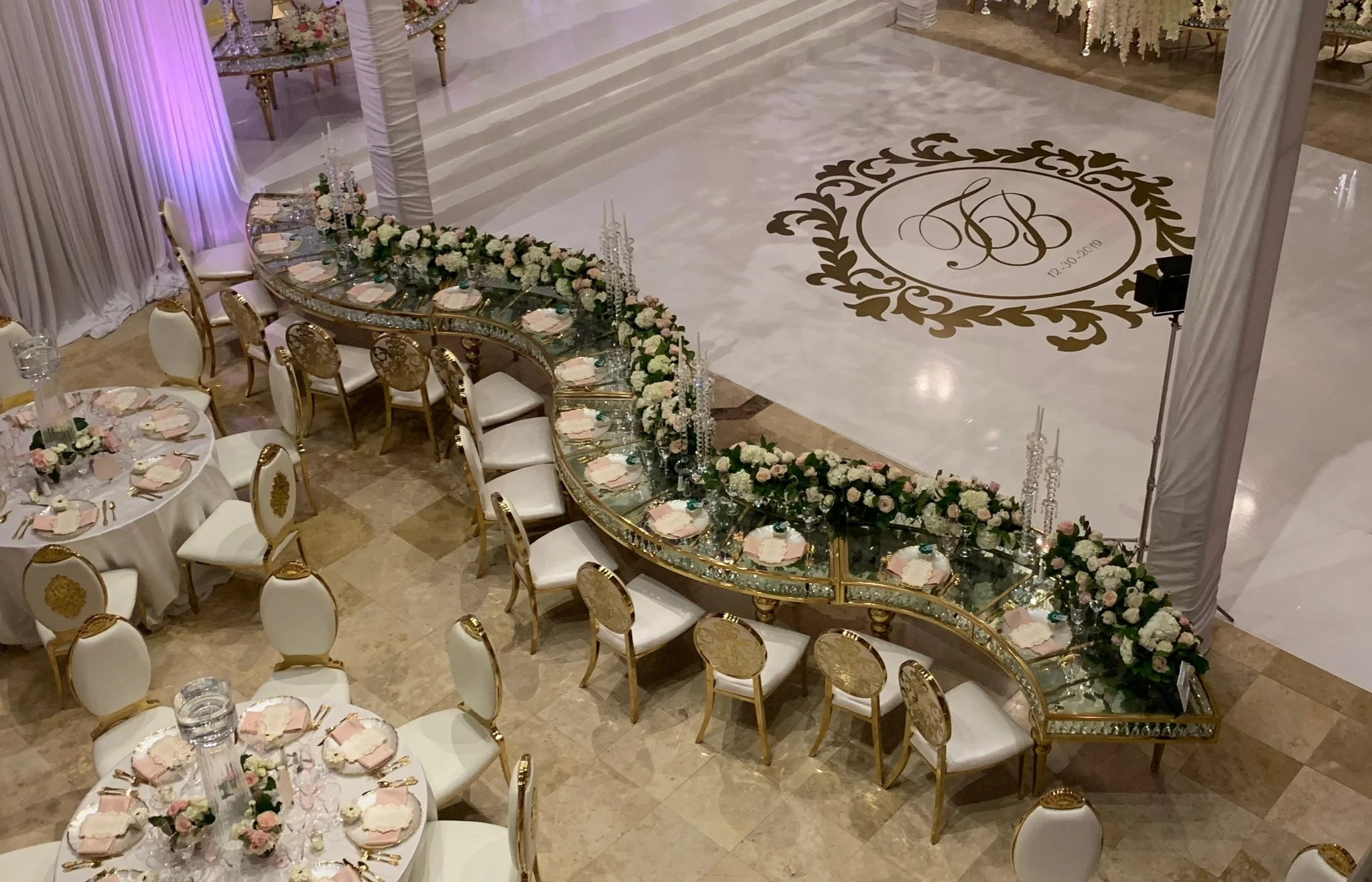Serpentine Dining Table