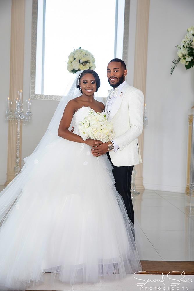 white and gold wedding decor - royal luxury events - rentals - flowers - gold chairs - fancy chairs