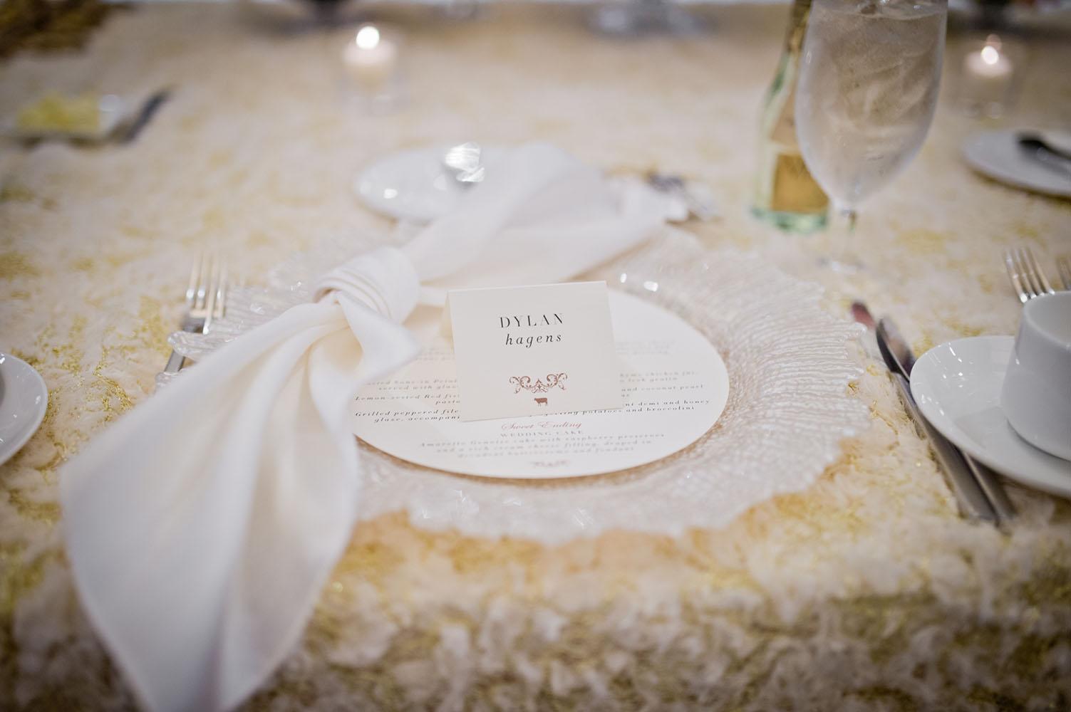 wedding reception decor - westin memorial - royal luxury - wedding rentals