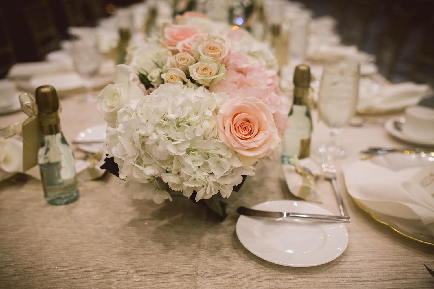 wedding reception decor - westin memorial - royal luxury - wedding rentals