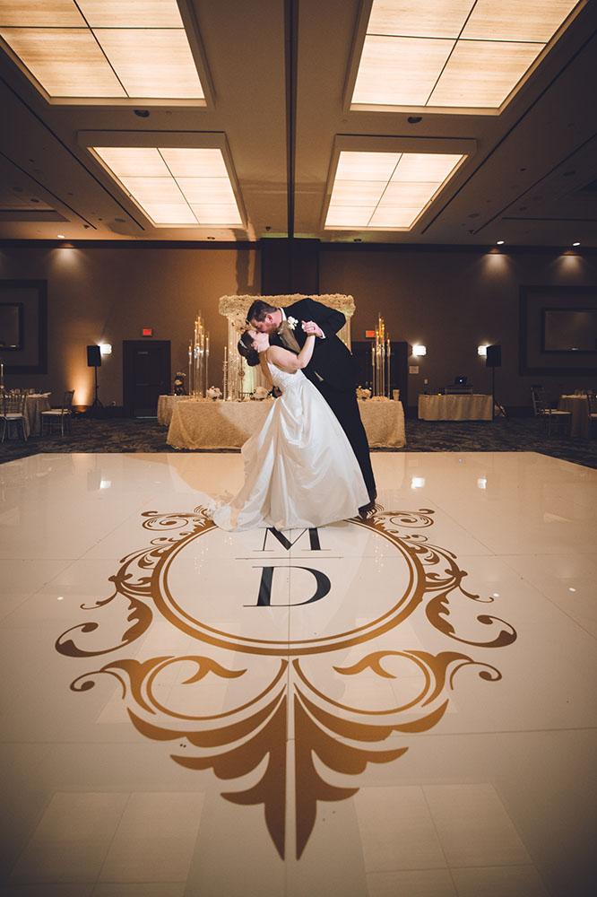 wedding reception decor - westin memorial - royal luxury - wedding rentals