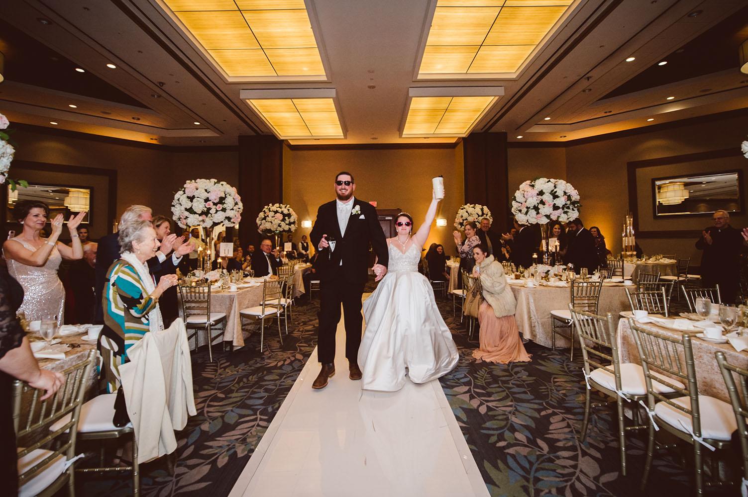 wedding reception decor - westin memorial - royal luxury - wedding rentals