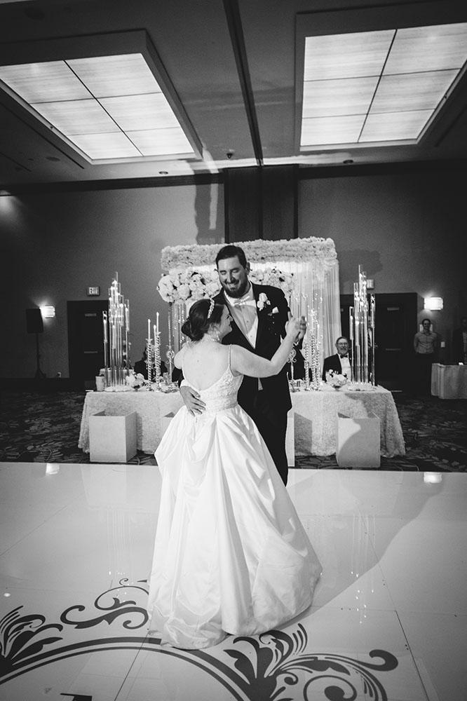 wedding reception decor - westin memorial - royal luxury - wedding rentals