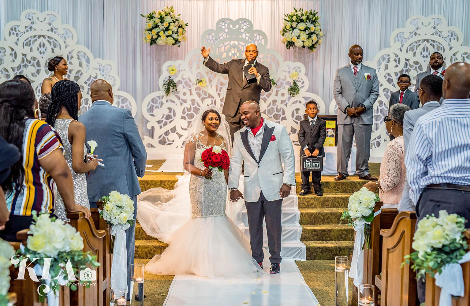 red wedding - luxury - crystal table - white chairs - ghost chairs - rentals in houston - royal luxury