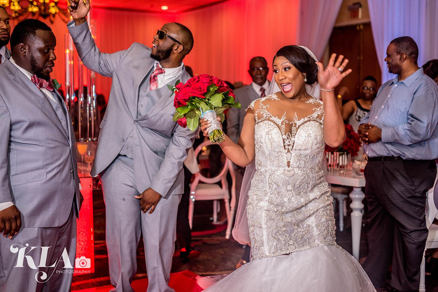red wedding - luxury - crystal table - white chairs - ghost chairs - rentals in houston - royal luxury
