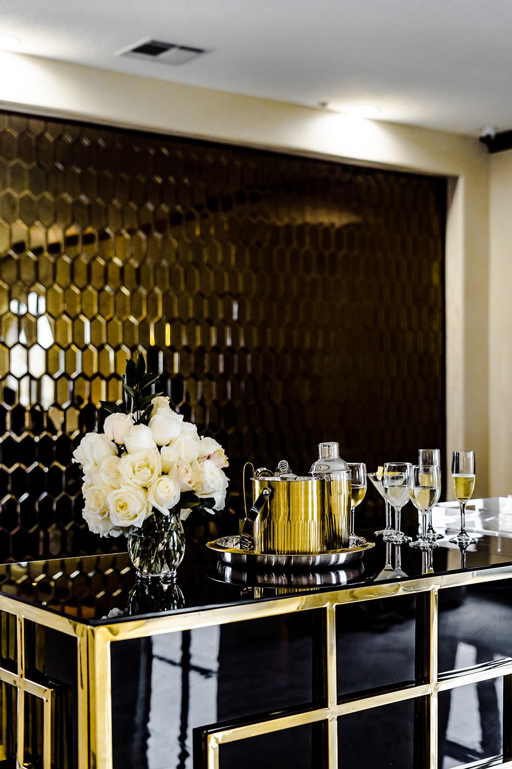 elegant and luxurious decor for Palm Royal Villa’s Grand Opening Open House in Katy, Texas. We showcased a variety of wedding decor ideas including our luxury chairs, crystal tables, elegant charger plates, tableware