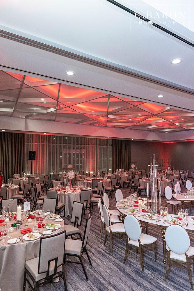 valentines day wedding at westin medical center by royal luxury events