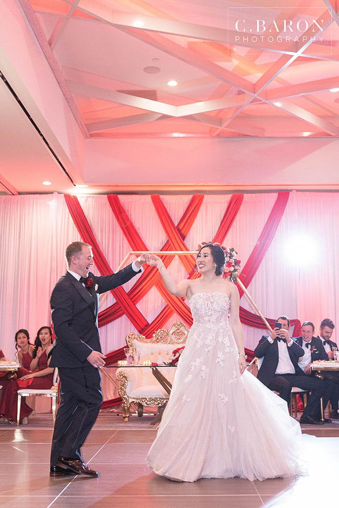 valentines day wedding at westin medical center by royal luxury events