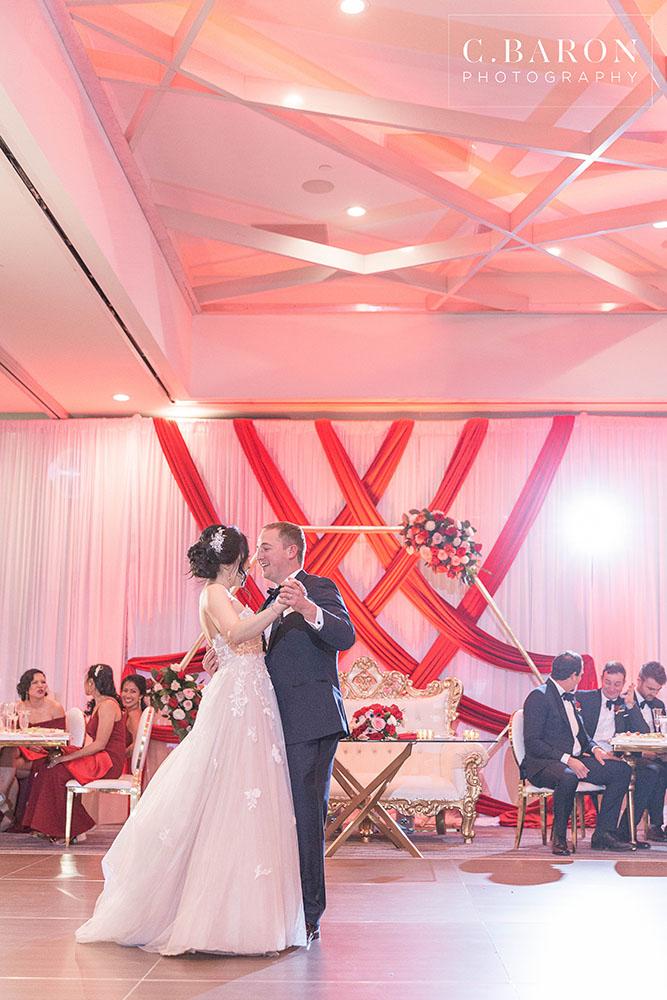 valentines day wedding at westin medical center by royal luxury events