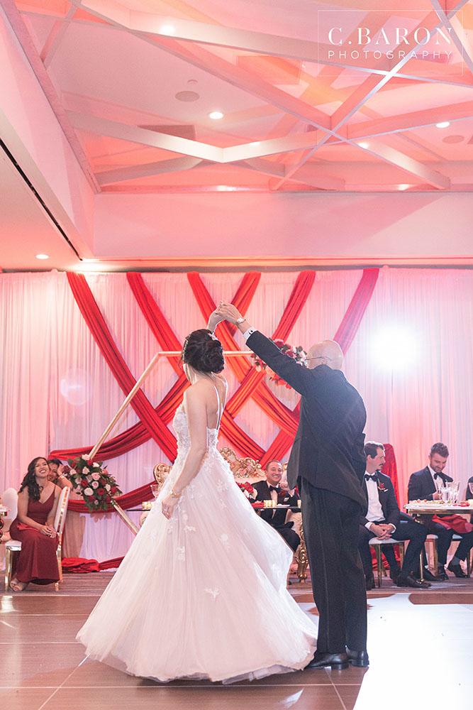valentines day wedding at westin medical center by royal luxury events