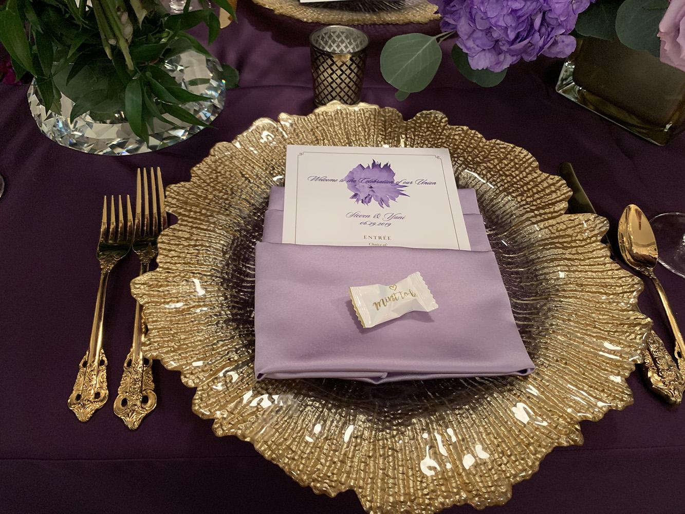 purple pink wedding at 51fifteen in houston - royal luxury events - 19