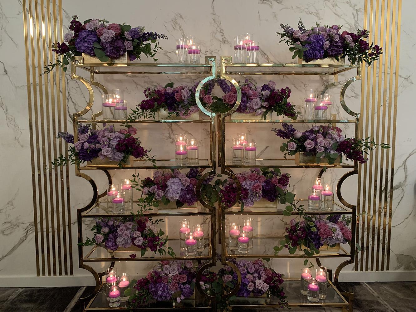 purple pink wedding at 51fifteen in houston - royal luxury events - 20