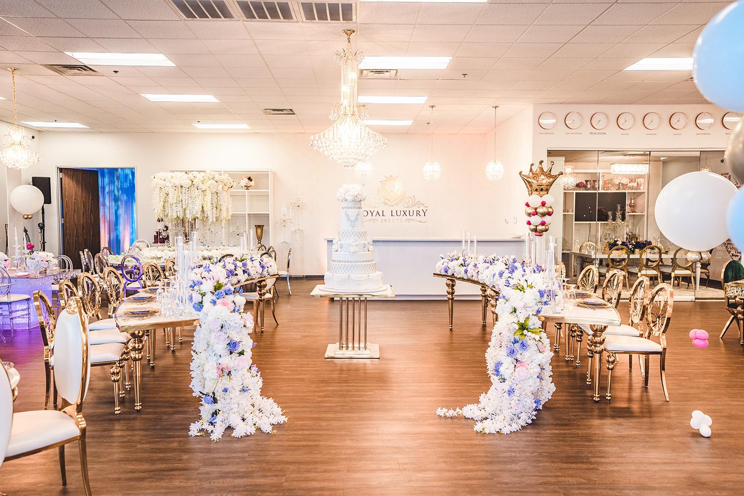 royal luxury events - houston texas - showroom