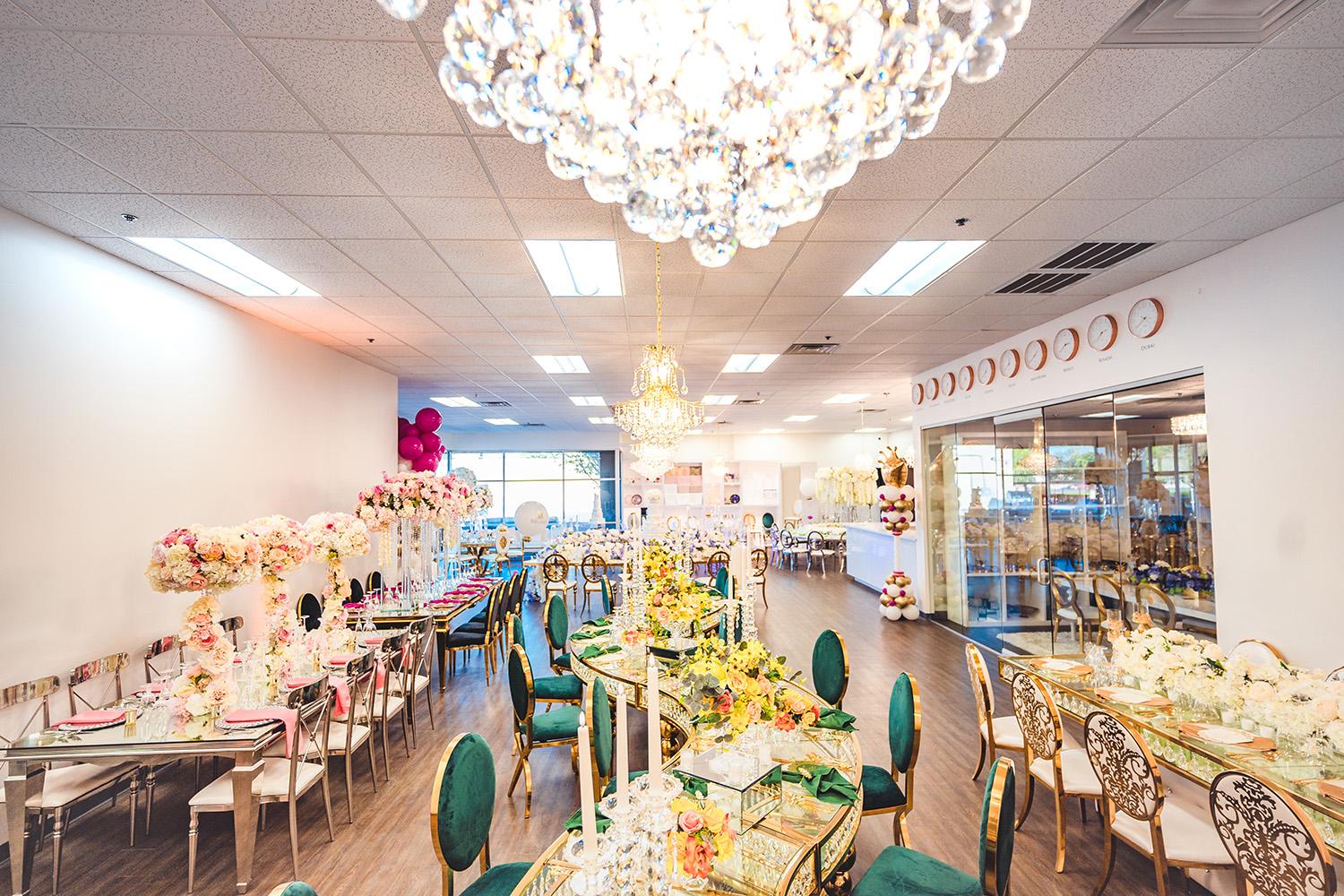 royal luxury events - houston texas - showroom