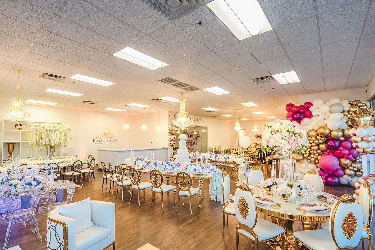 royal luxury events - houston texas - showroom