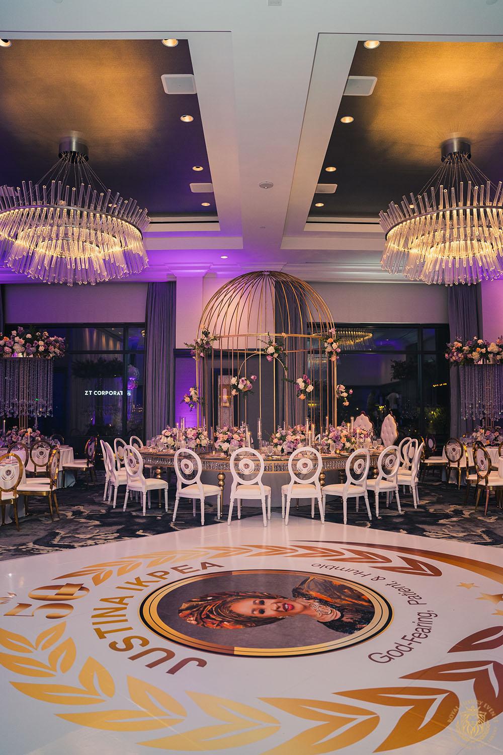 upscale birthday decor - luxury houston events - post oak hotel - houston floral designer