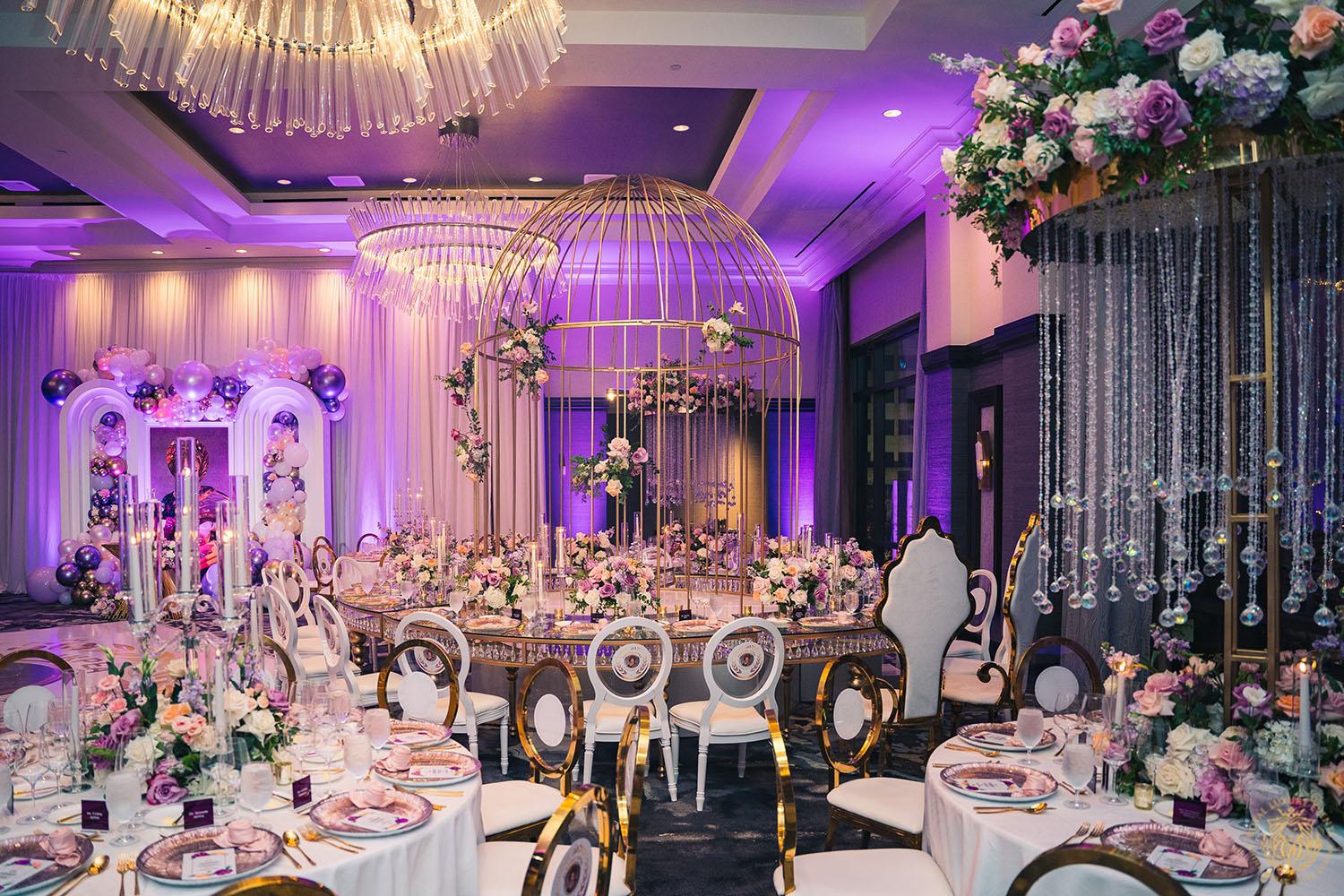 white chair rentals - upscale birthday decor - luxury houston events - houston floral designer - white chair rentals