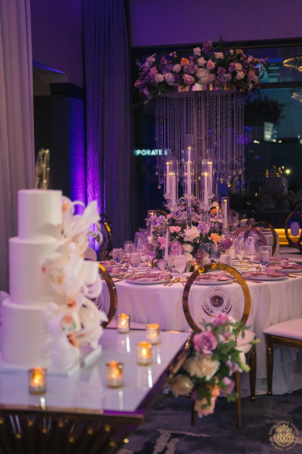 upscale birthday decor - luxury houston events - post oak hotel - houston floral designer