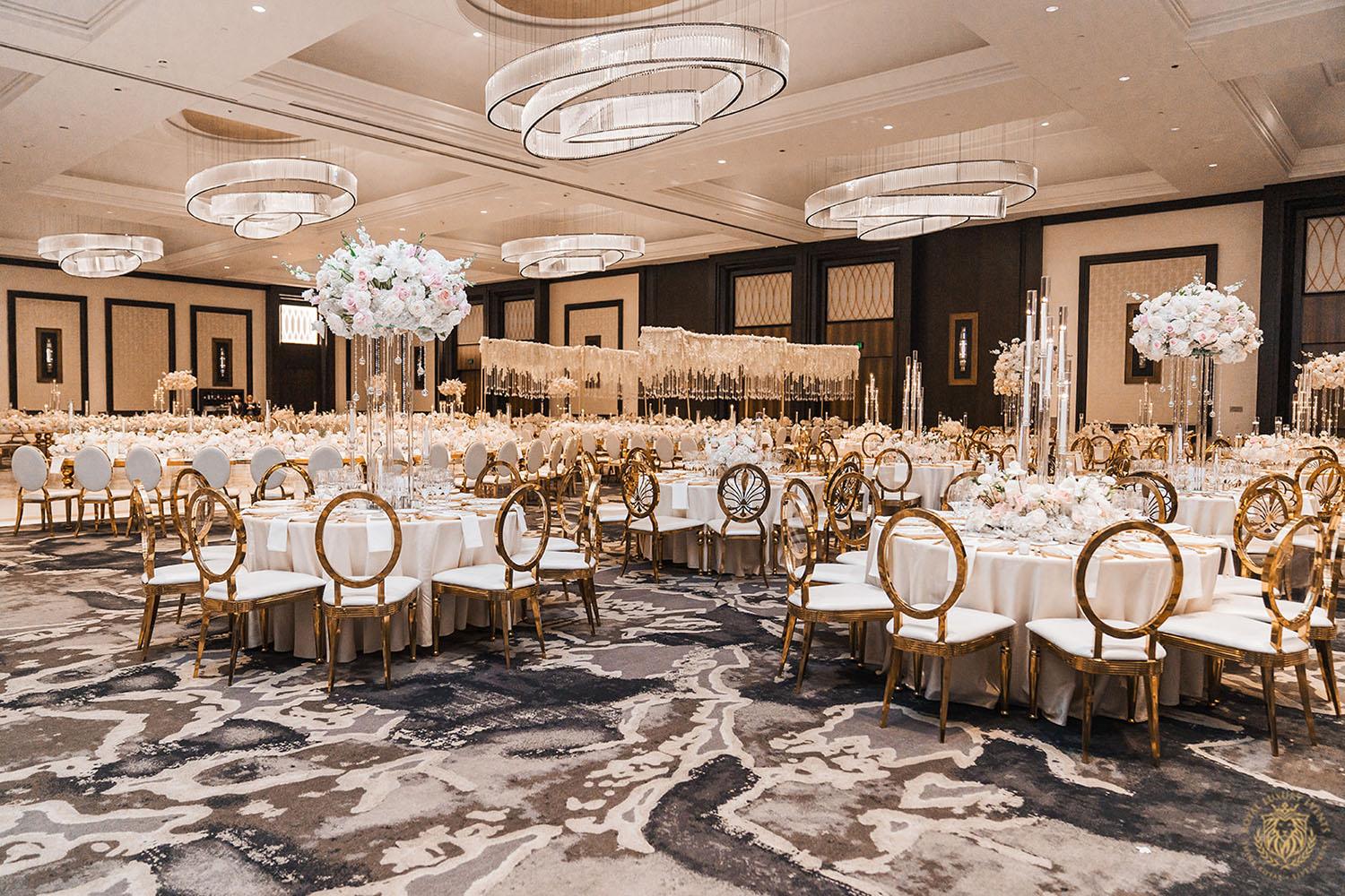 glamorous wedding, wedding reception, reception decor, wedding layout, wedding design, wedding inspiration, houston wedding, white wedding flowers, custom wedding dance floor