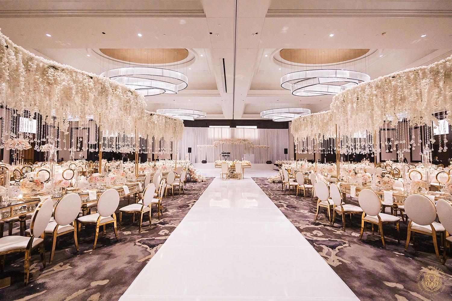 glamorous wedding, wedding reception, reception decor, wedding layout, wedding design, wedding inspiration, houston wedding, white wedding flowers