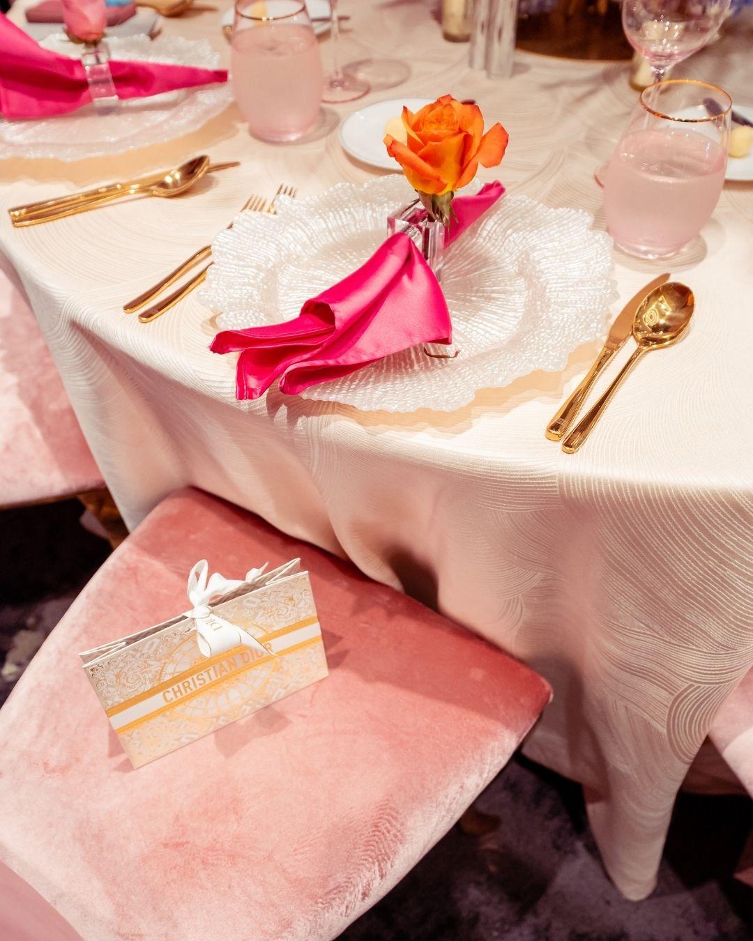 Nadine’s Bridal Shower: Modern Pink, Fuchsia, and Bold Floral Design