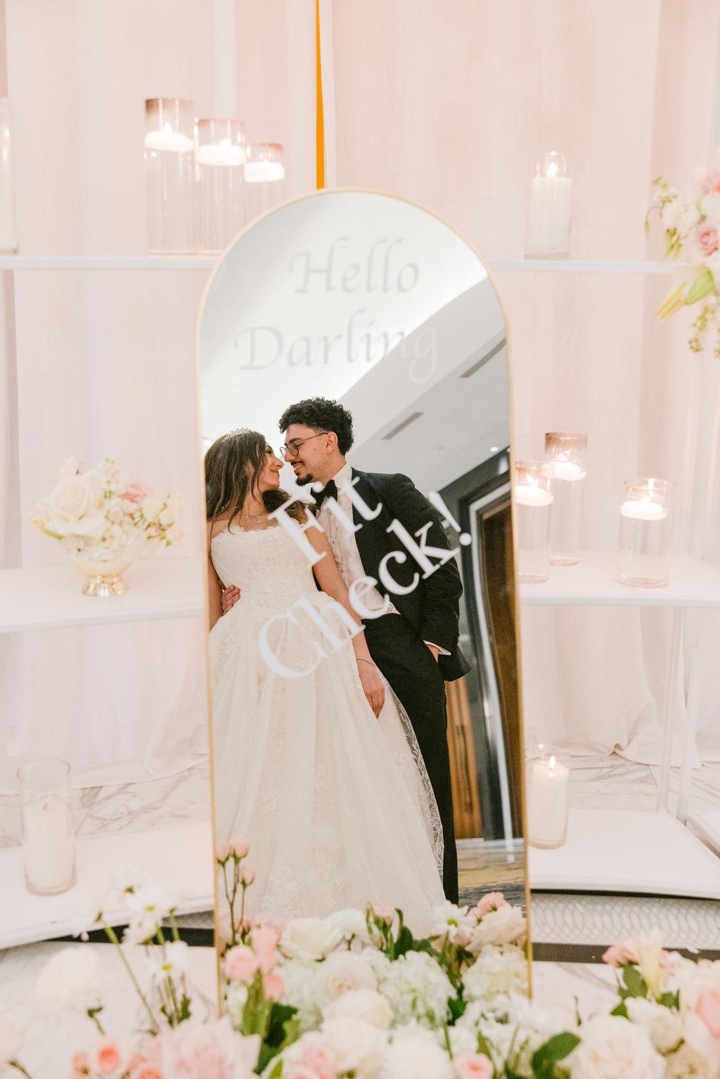 Elaine & Fadi’s Romantic White Wedding with Lush Florals