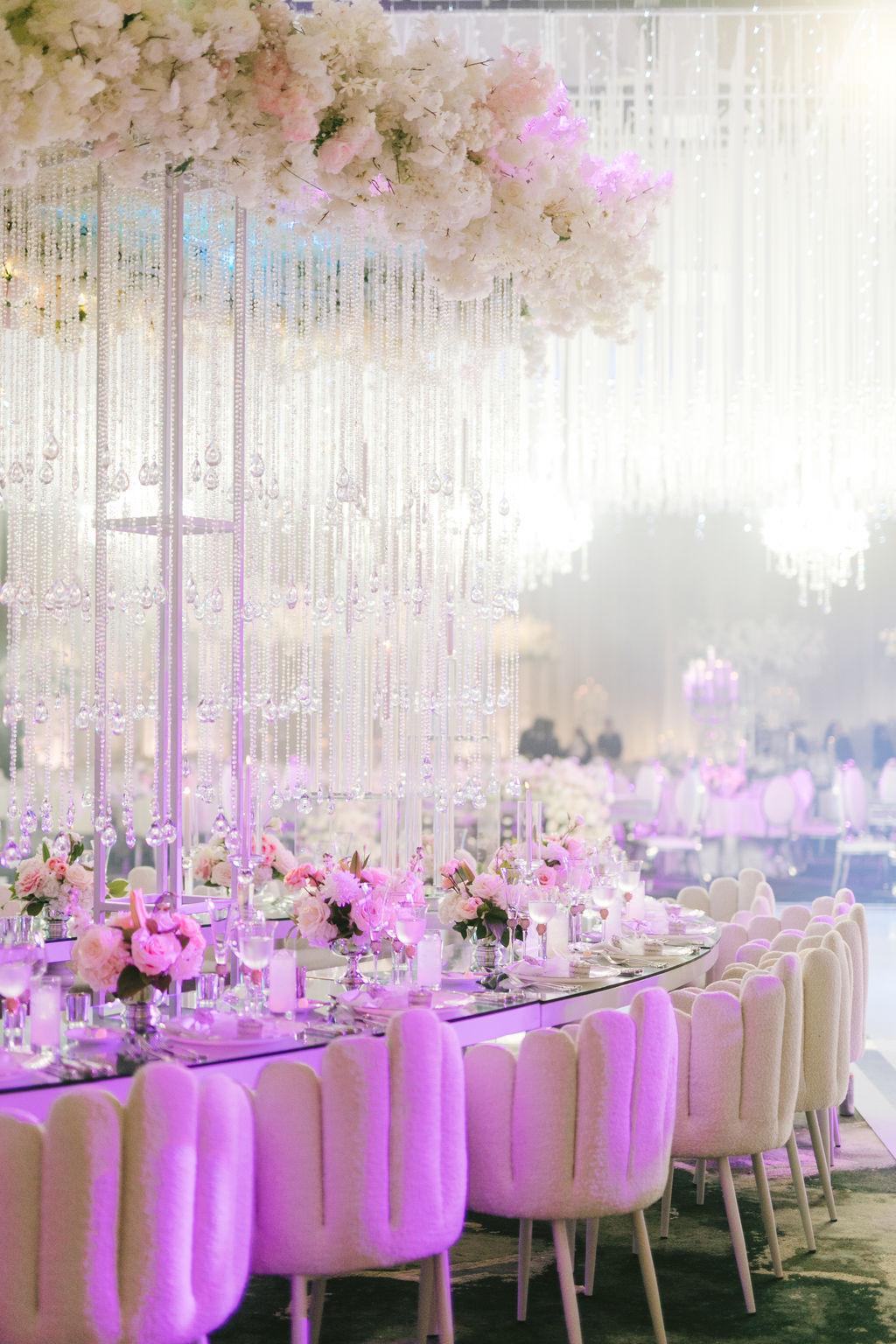 Elaine & Fadi’s Romantic White Wedding with Lush Florals