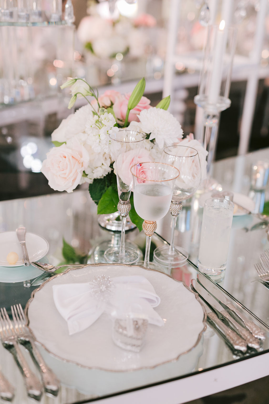 Elaine & Fadi’s Romantic White Wedding with Lush Florals