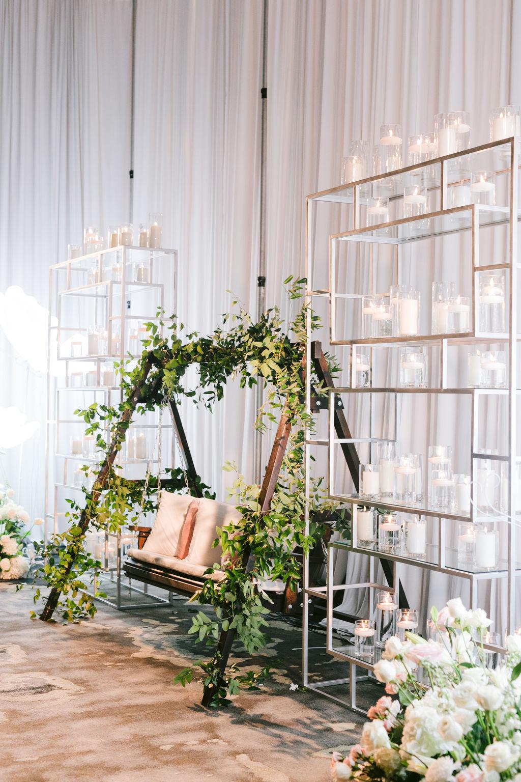 Elaine & Fadi’s Romantic White Wedding with Lush Florals